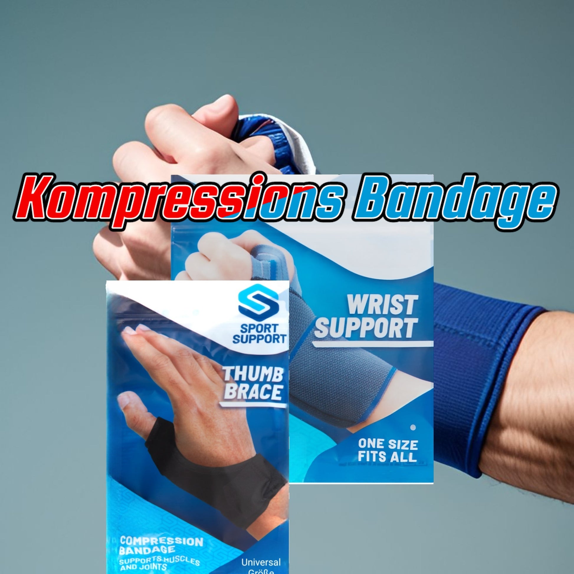 Kompressionsbandage Handgelenk Hand und Finger Bandage Muskeln und Gelenke  Atmungsaktiv Kompression