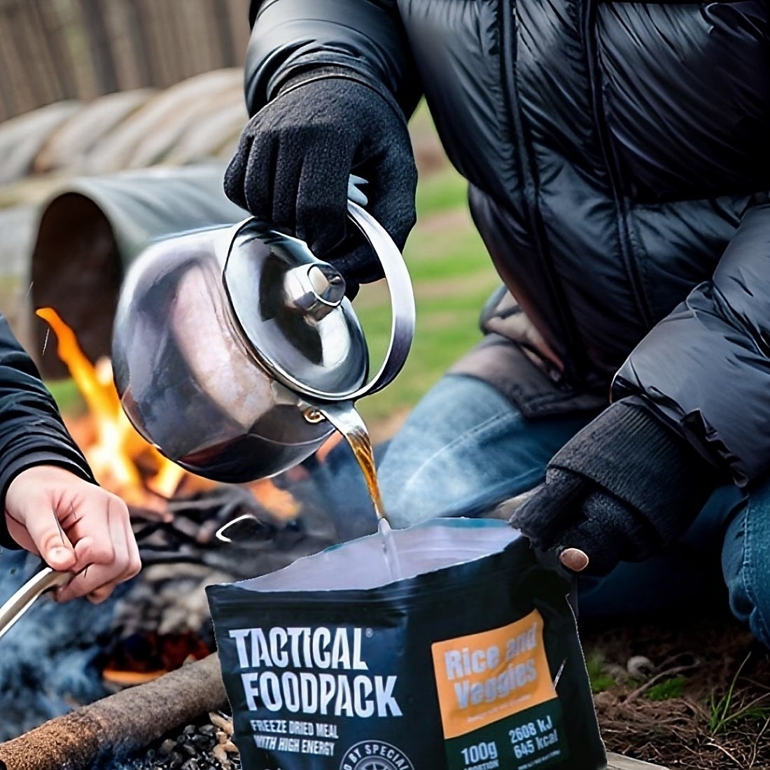 Tactical Foodpack Buckwheat Pot and Turkey - Taktische Notfallnahrung für Spezialkräfte in Krisensituationen