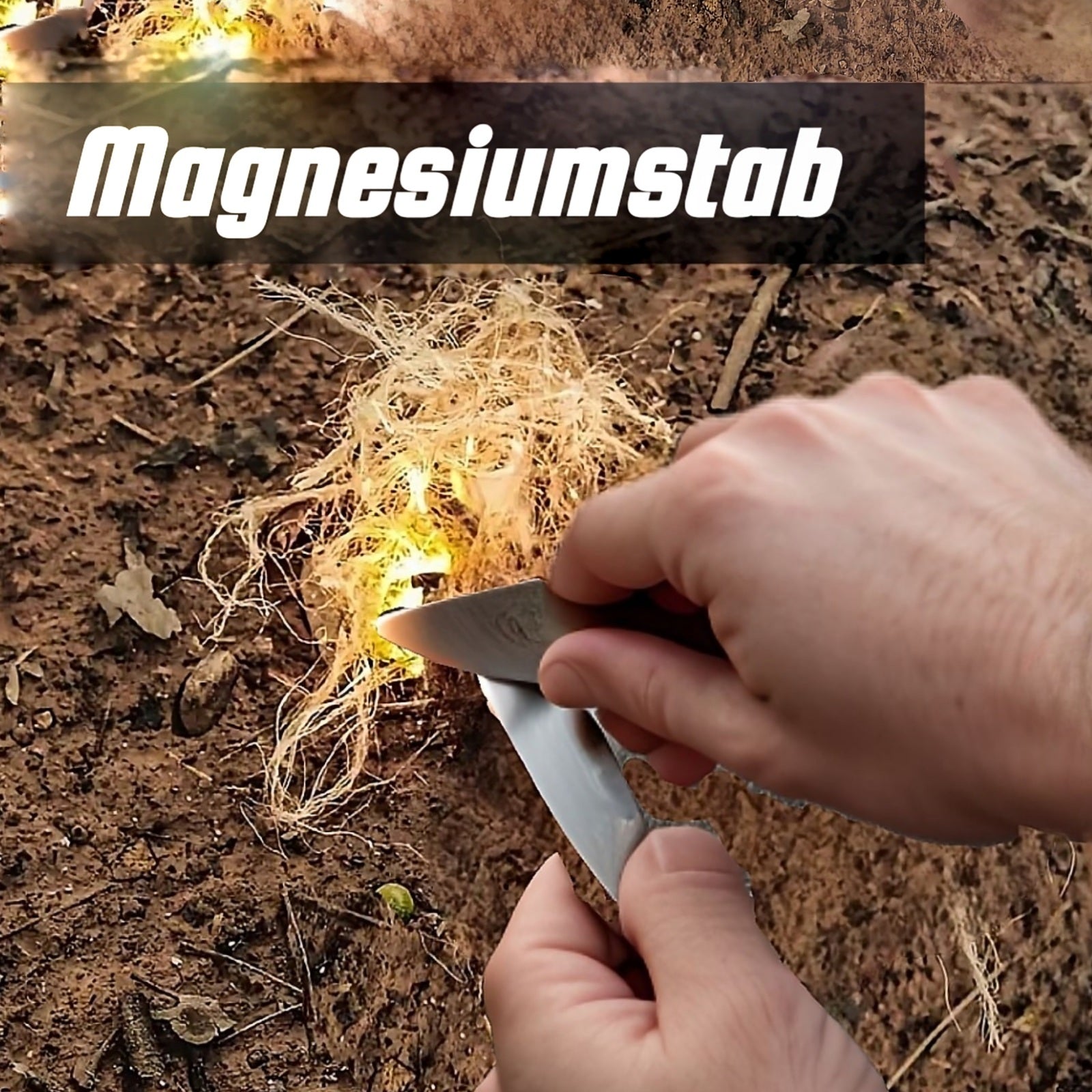 Hochreiner Magnesiumstab für den Outdoor-Einsatz