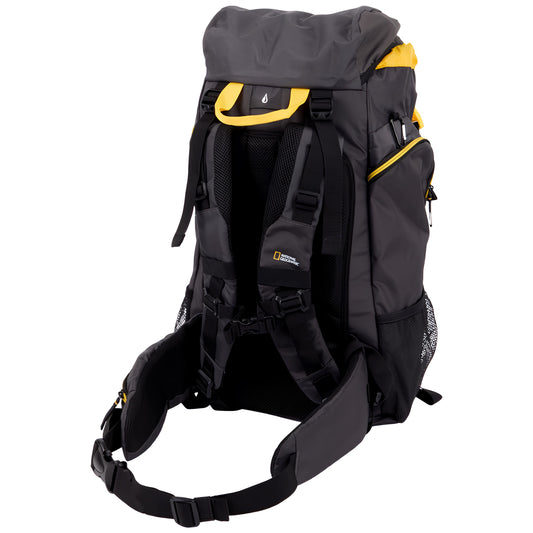 Trekkingrucksack National Geographic 50 l - einstellbares ergonomisches Tragegestell Hüftgurt  Reiserucksack Wandern Tracking Bergsteigen Daypack