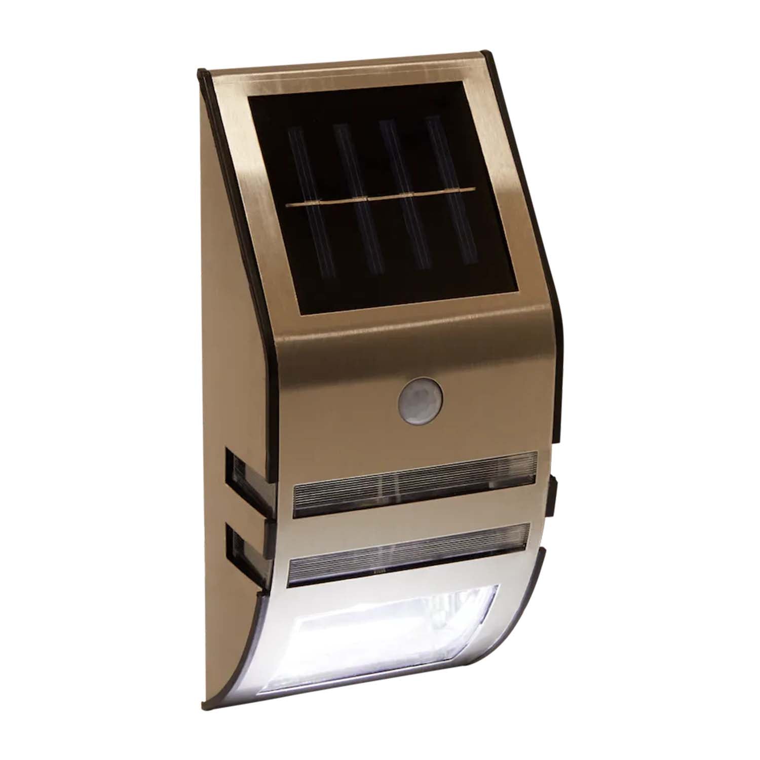 Grundig Solarleuchte außenleuchte Fassadenleuchte Lampe Solarlampe mit Sensor