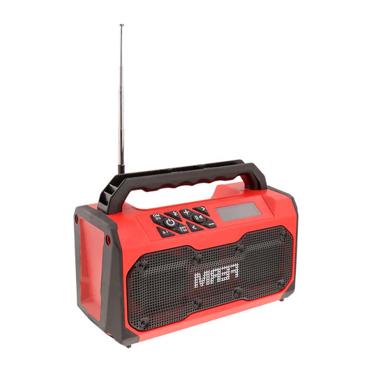 FERM Schnurloses Baustellenradio FM Radio Bluetooth