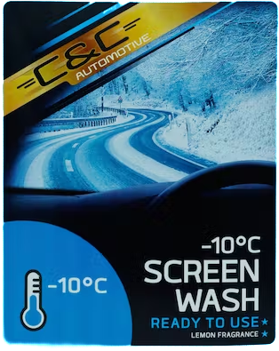 Scheibenklar mit Frostschutz 5 Liter Kanister Klare Sicht bei jedem Wetter Auto Scheibenfrostschutz Scheibenreiniger