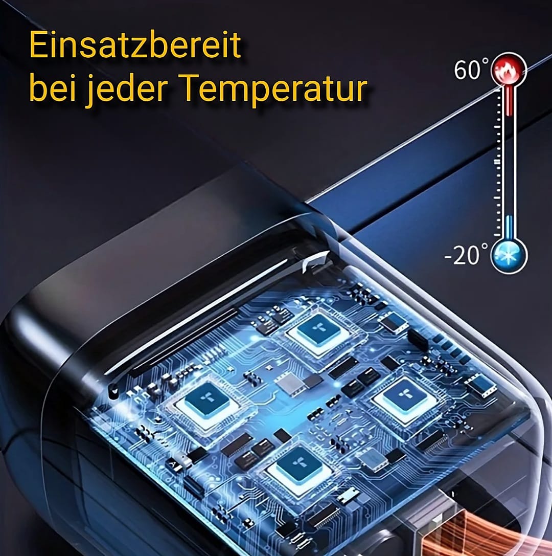 Kompressor Starthilfe Powerbank Notleuchte 4in1 Auto Kit –  Selbstschutz-Deutschland